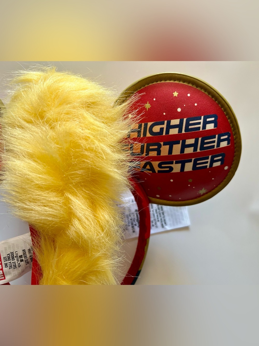 Marvel Red and Yellow Captain Marvel Ear Headband - Picture 3 of 3